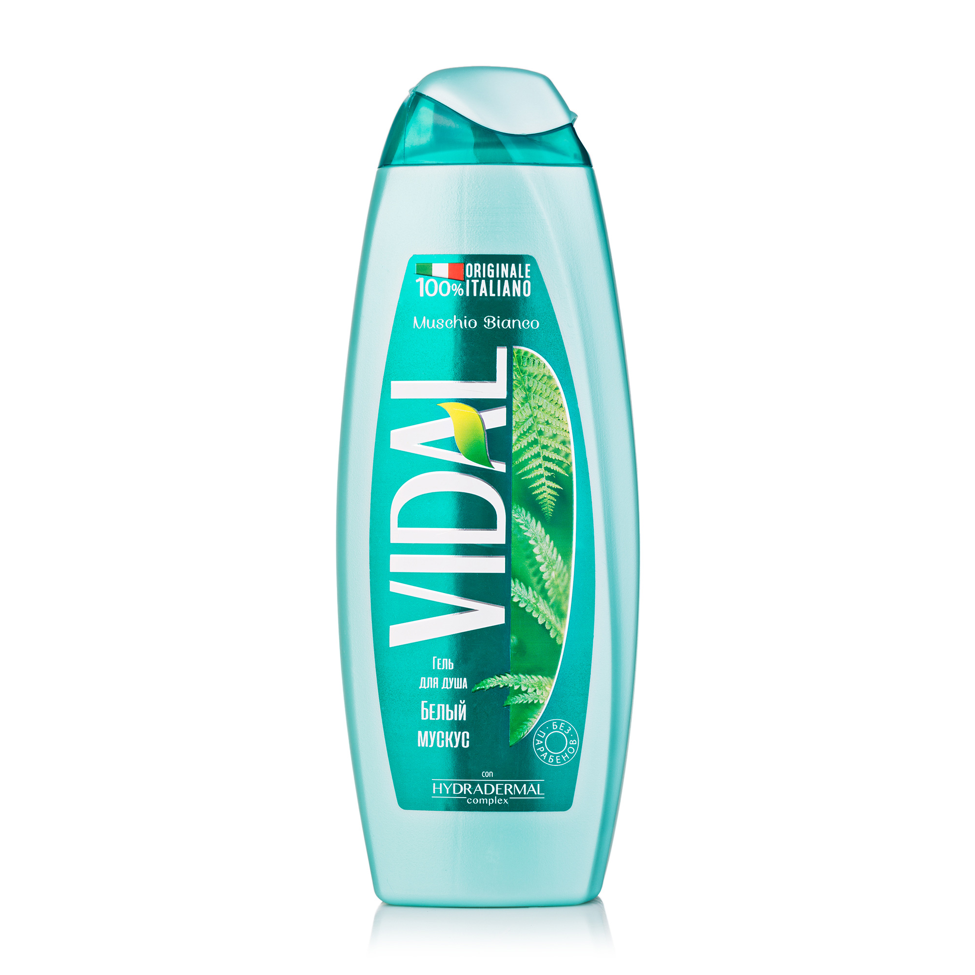 Гель для душу Vidal Muschio Bianco Shower Gel Білий мускус, 500 мл