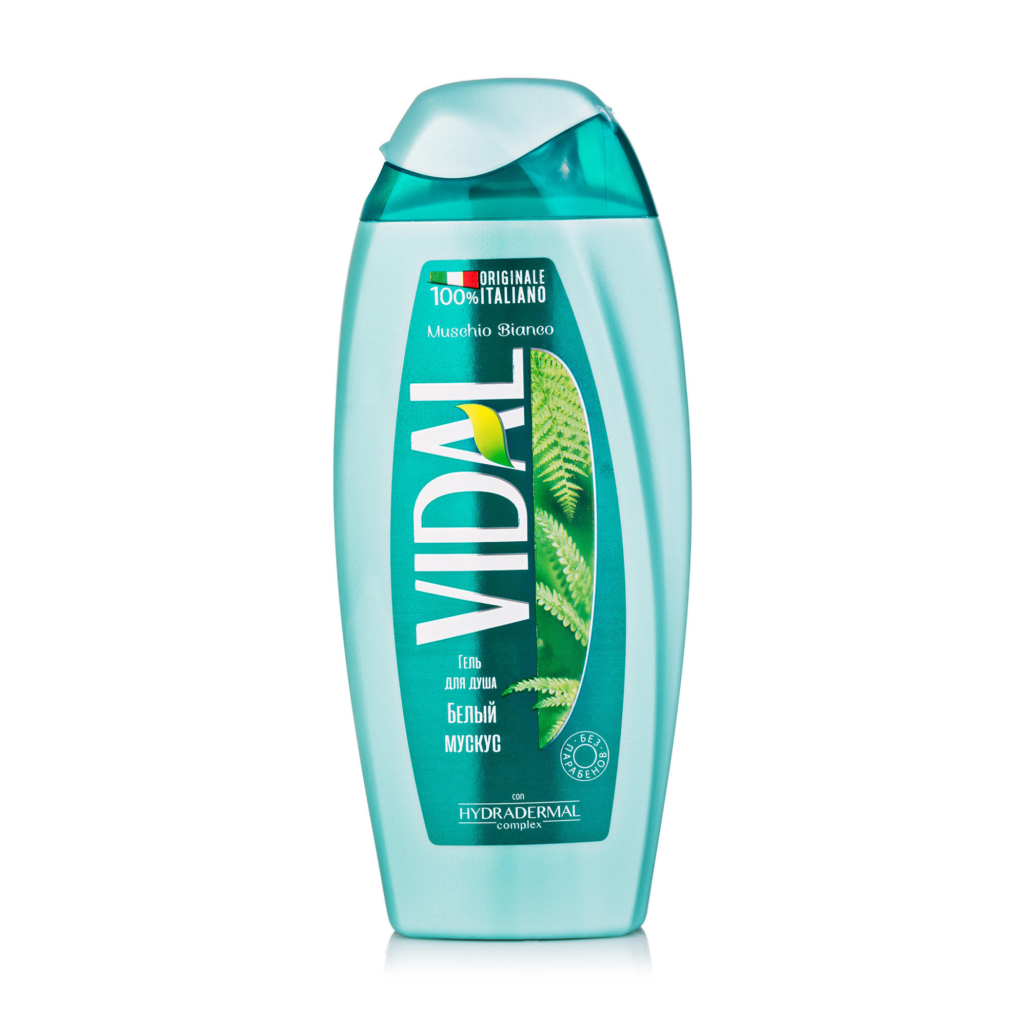 Гель для душу Vidal Muschio Bianco Shower Gel Білий мускус, 250 мл